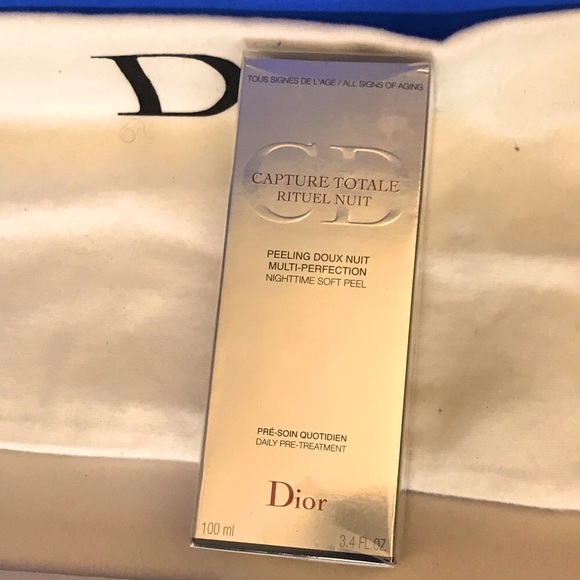 DIOR  3.4 Fl Oz Capture Totale  RITUEL NUIT Multi-Perfection NIGHTTIME SOFT PEEL - Picture 14 of 14